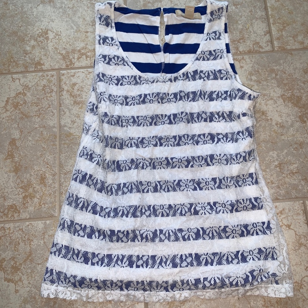 Striped Banana Republic Tank Top